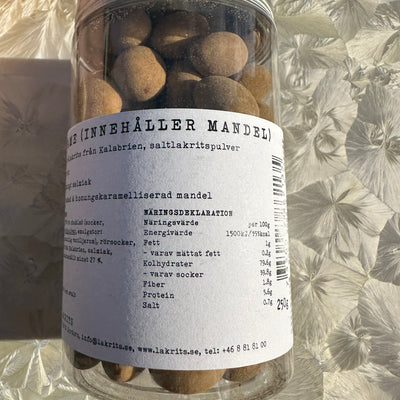 Haupt Liquorice "No Name" White Chocolate, Honey Roast Almonds, & Salt Liquorice