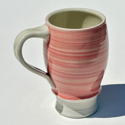 Tall 16oz Pink Swirl Mug #N1978