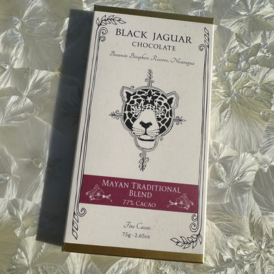 Black Jaguar Mayan Traditional Blend 77% Dark Chocolate Bar