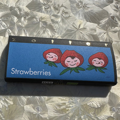 Zotter Strawberry Mousse Filled White Chocolate Bar