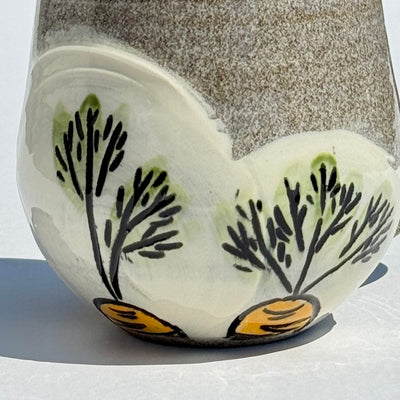 Maaike Charron 12oz Round Mug with Root Veggies #N2557