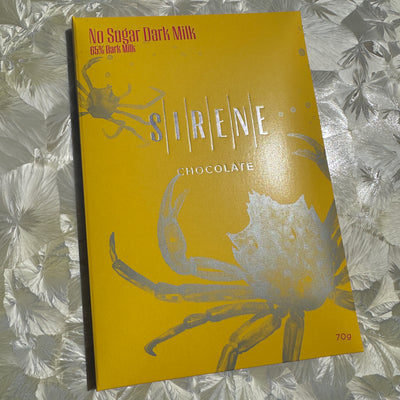 Sirene No Sugar 65% Dark Milk Chocolate