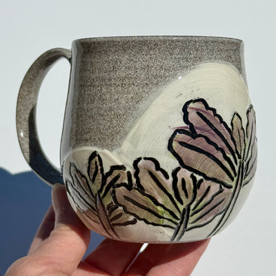 Maaike Charron 12oz Round Mug with Kale #N2649