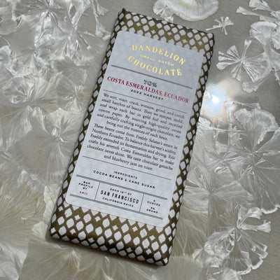 Dandelion Chocolate Costa Esmeraldas, Ecuador 70%
