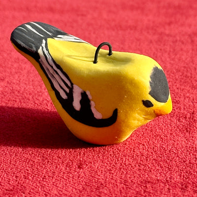 One American Goldfinch Tree Ornament