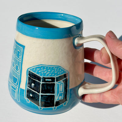 Heather Sproat 16oz Pottery Studio Mug #M1376