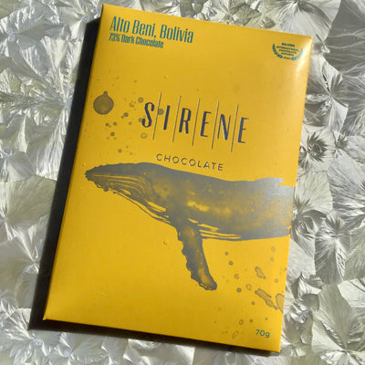 Sirene Chocolate Alto Beni, Bolivia 73% Dark Chocolate
