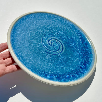 Dinner Plate with Beach Sand from Sandy Point, Lawn, Newfoundland #N2043
