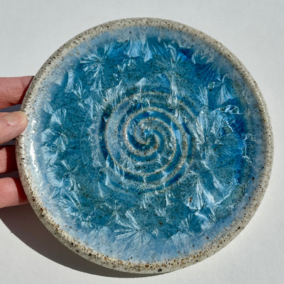 Party Plate with Beach Sand from Gooseberry Cove, Newfoundland #N2531