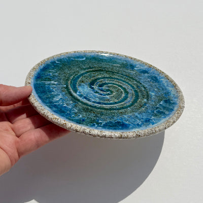 Party Plate with Beach Sand from Cow Head, Newfoundland #N2662