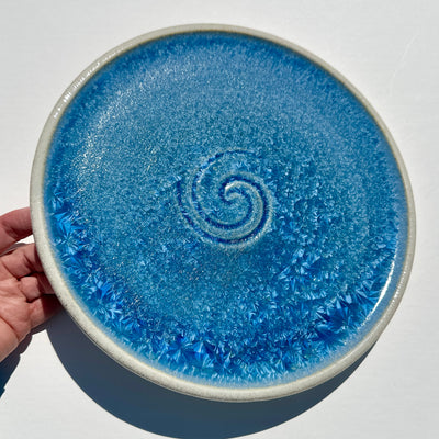 Dinner Plate with Beach Sand from Sandy Point, Lawn, Newfoundland #N2043