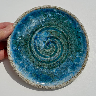 Party Plate with Beach Sand from Cow Head, Newfoundland #N2662