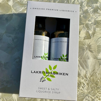 Lakritsfabriken Sweet & Salty Liquorice Syrup Giftbox