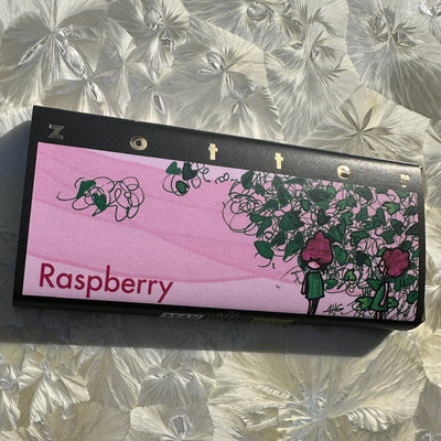 Zotter Raspberry Ganache Filled Dark Chocolate Bar