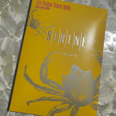 Sirene No Sugar 65% Dark Milk Chocolate
