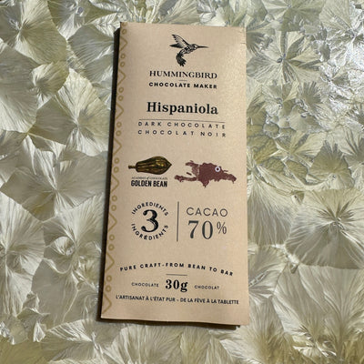 Hummingbird Hispaniola 70% Dark Chocolate 30g Mini Bar