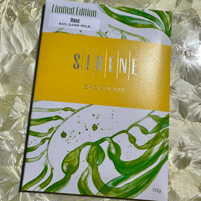 Sirene 65% Dark Milk Chocolate with Rose