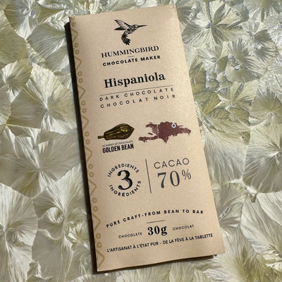 Hummingbird Hispaniola 70% Dark Chocolate 30g Mini Bar