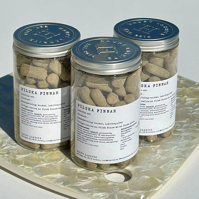 Haupt Liquorice Pilska Finnar (Finnish Pills) Sweet Liquorice