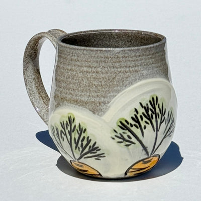 Maaike Charron 12oz Round Mug with Root Veggies #N2607