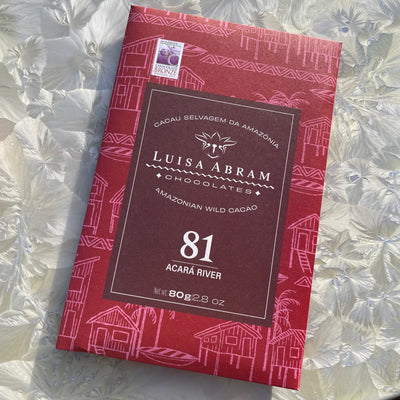 Luisa Abram Wild Cacao from the Acará River 81% Dark Chocolate Bar