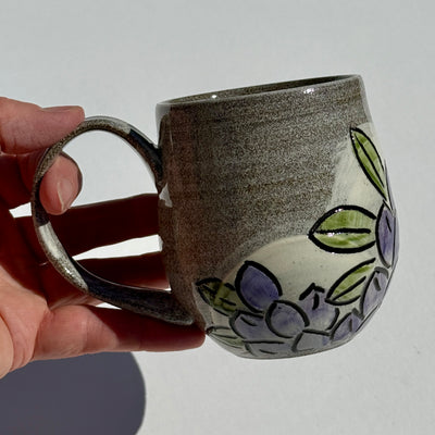 Maaike Charron Round Flower Mug with Lupines #N2719