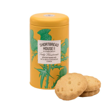 Mediterranean Lemon Shortbreads from Shortbread House of Edinburgh Short Tin