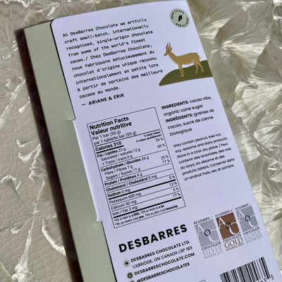 DesBarres Kilombero, Tanzania 72% 60g Bar