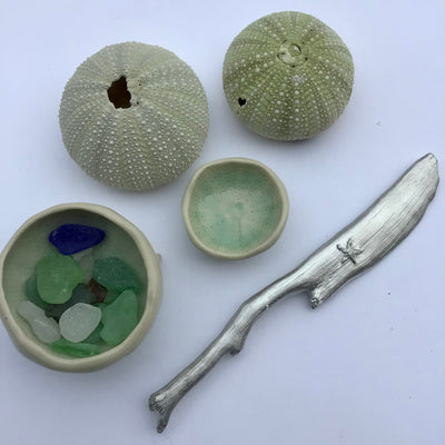 Amos Pewter Beach Treasures Driftwood Pate Knife