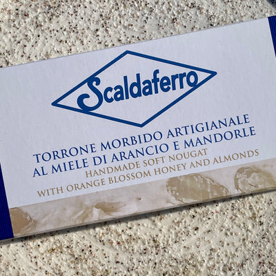 Scaldaferro Handmade Soft Torrone Nougat Bar