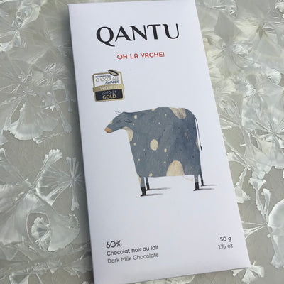 Qantu Oh la Vache! Dark Milk Bar