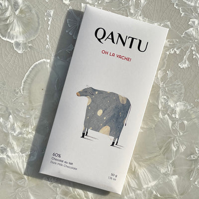 Qantu Oh la Vache! Dark Milk Bar