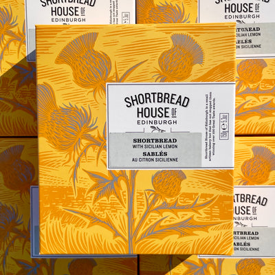 SALE - Mini Sicilian Lemon Shortbreads from Shortbread House of Edinburgh