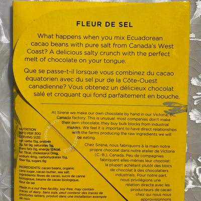 Sirene Fleur de Sel Bar