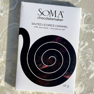 Soma Salted Liquorice Caramel Bar