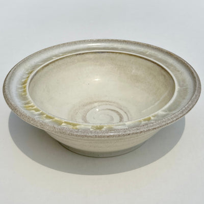 Large Bowl With Beach Sand from Sandy Point Beach, Lawn #N2138