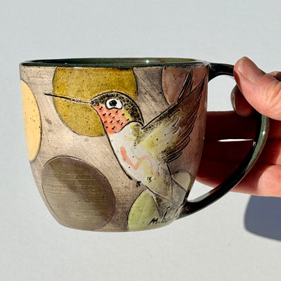 Marla Benton 12oz Hummingbird Mug #M1547