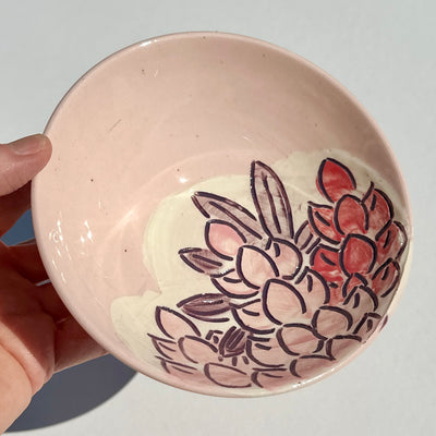 Maaike Charron Pink Lupine Bowl #f1025