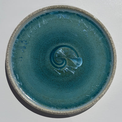 Dinner Plate with Beach Sand from Northern Bay Sands, Newfoundland #N2729
