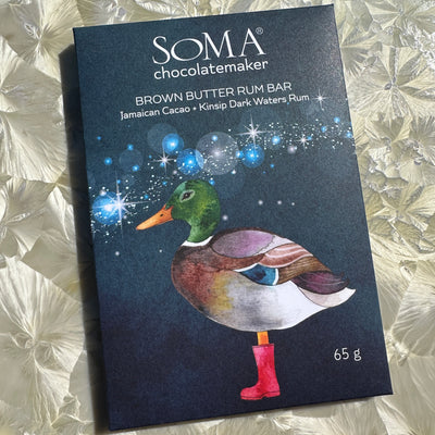 Soma Brown Butter Rum Milk Chocolate Bar