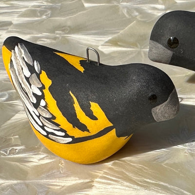 One Baltimore Oriole Tree Ornament