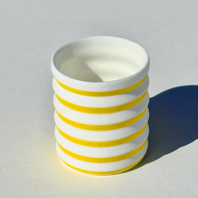 Noriko Masuda 'Oscillate' Yellow 2oz Shot Glass #M1571