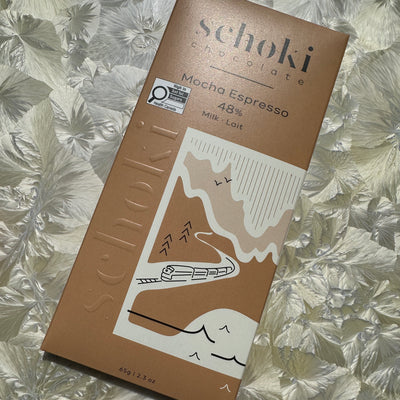 Schoki Espresso Mocha 48% Milk Chocolate Bar