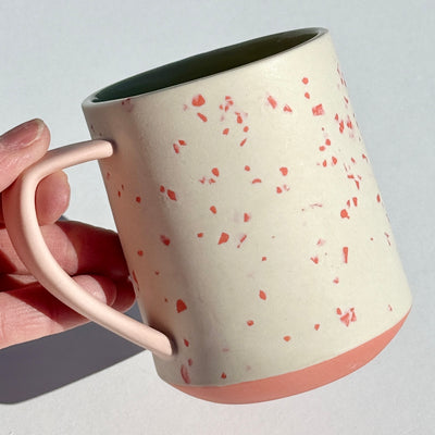 Rachael Kroeker 12oz Coral Confetti Mug #M1579