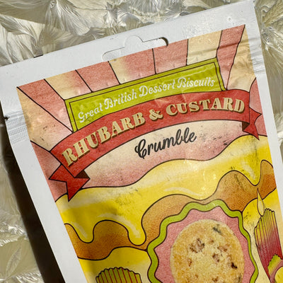 Miller's Rhubarb & Custard Crumble Mini Biscuits