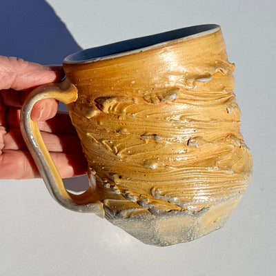 Astrid Kruse 18oz Soda-Fired Mug #M1518