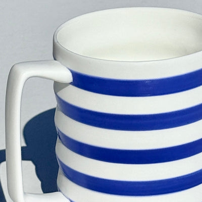 Noriko Masuda 'Oscillate' Blue 12oz Mug #M1561