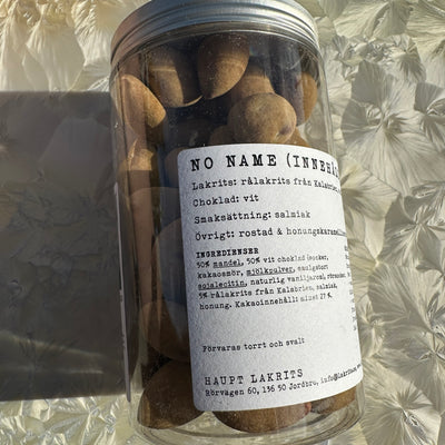 Haupt Liquorice "No Name" White Chocolate, Honey Roast Almonds, & Salt Liquorice