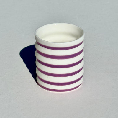 Noriko Masuda 'Oscillate' Lilac 2oz Shot Glass #M1572