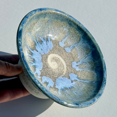 Alexis Templeton Tiered Bowl With Beach Sand from Salmon Cove Sands #LX025